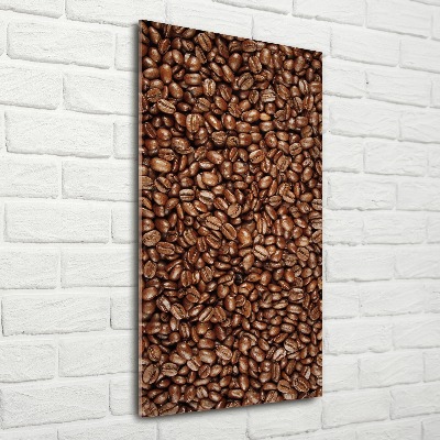 Impresión en metacrilato de alta calidad vertical Granos de café