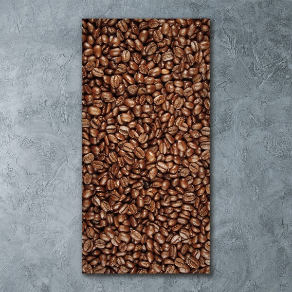 Impresión en metacrilato de alta calidad vertical Granos de café