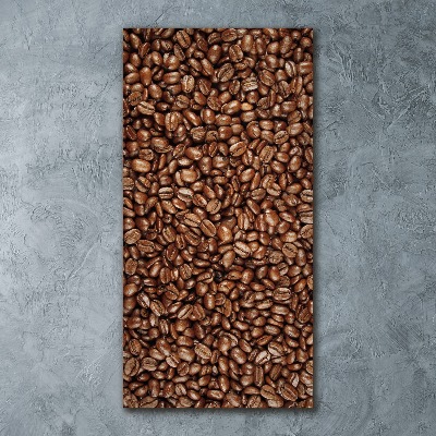 Impresión en metacrilato de alta calidad vertical Granos de café