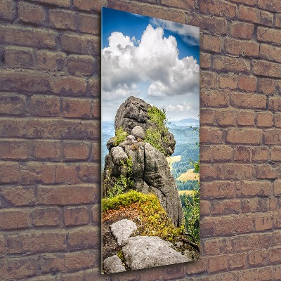 Foto obraz szkło akryl pionowy Szczeliniec Wielki