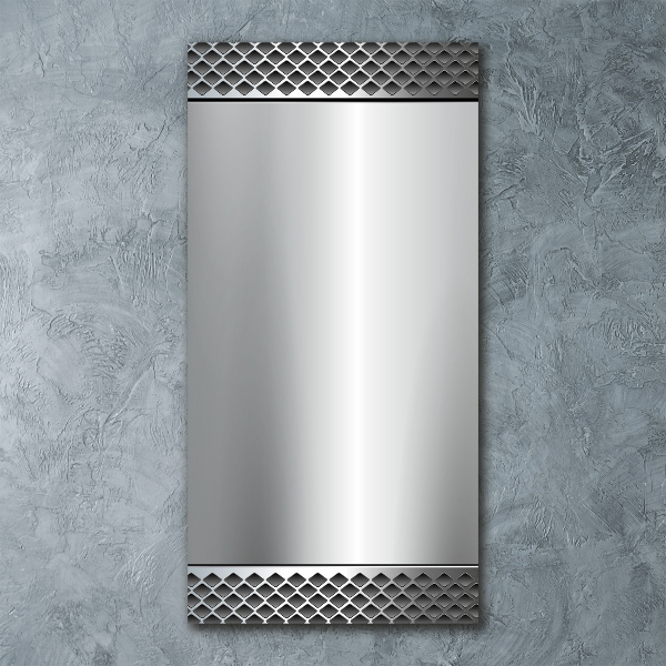 Cuadro de metacrilato vertical Fondo de metal