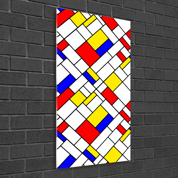 Cuadro de metacrilato vertical Abstracción
