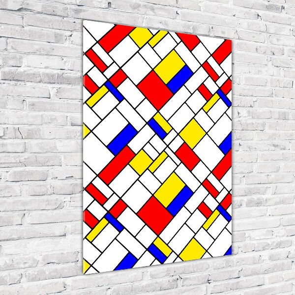 Cuadro de metacrilato vertical Abstracción