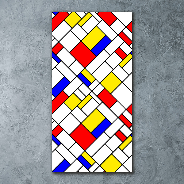 Cuadro de metacrilato vertical Abstracción