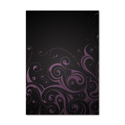 Cuadro de metacrilato moderno efecto cristal vertical Adornos