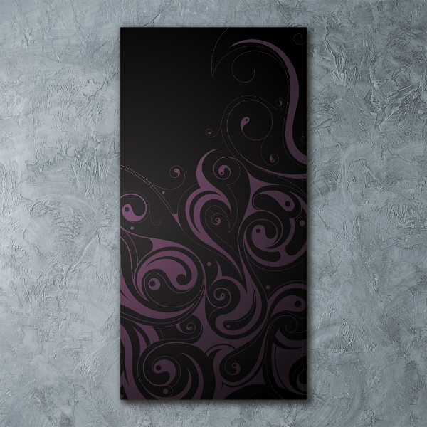 Cuadro de metacrilato moderno efecto cristal vertical Adornos