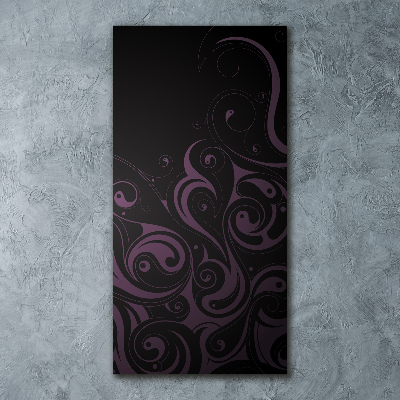 Cuadro de metacrilato moderno efecto cristal vertical Adornos