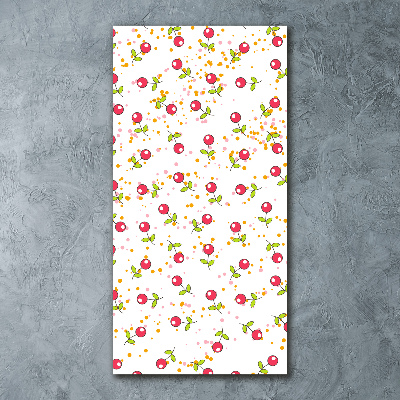 Impresión en metacrilato de alta calidad vertical Guindas