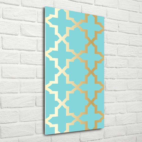 Impresión en metacrilato de alta calidad vertical Patrón árabe