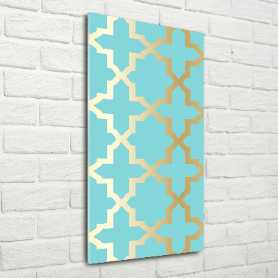 Impresión en metacrilato de alta calidad vertical Patrón árabe