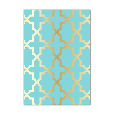 Impresión en metacrilato de alta calidad vertical Patrón árabe