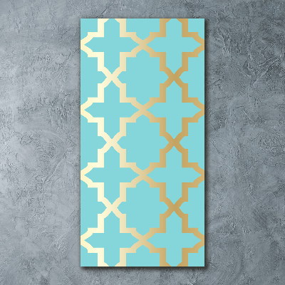 Impresión en metacrilato de alta calidad vertical Patrón árabe