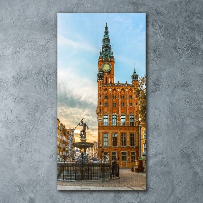 Impresión en metacrilato de alta calidad vertical Gdansk, Polonia