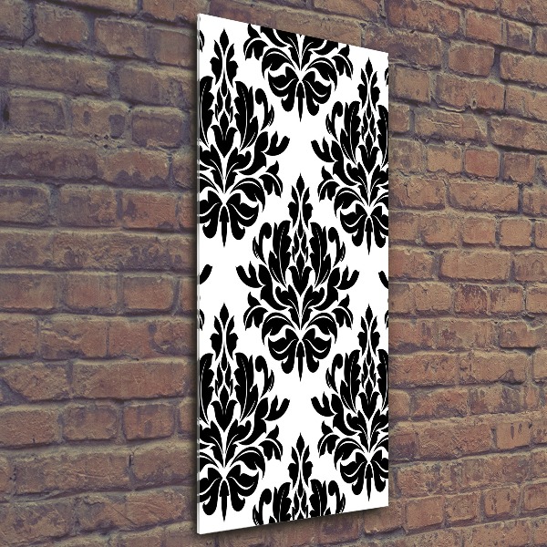 Cuadro de metacrilato moderno efecto cristal vertical Adornos