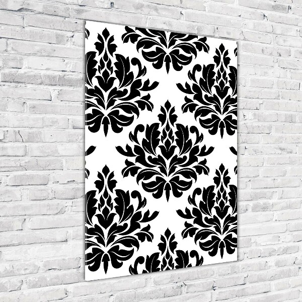 Cuadro de metacrilato moderno efecto cristal vertical Adornos