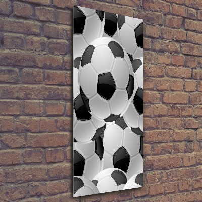 Cuadro decorativo en acrílico brillante vertical Fútbol americano