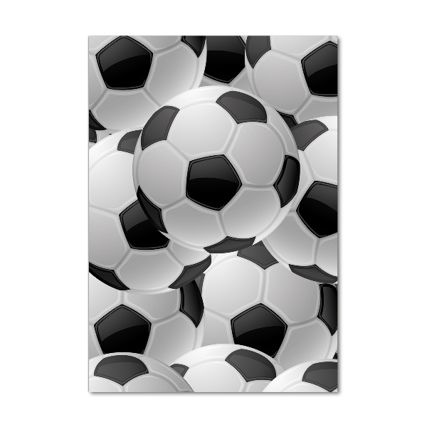 Cuadro decorativo en acrílico brillante vertical Fútbol americano