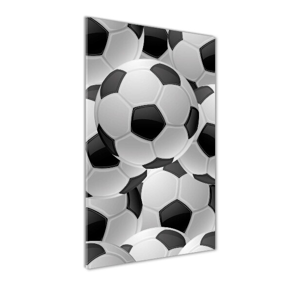 Cuadro decorativo en acrílico brillante vertical Fútbol americano