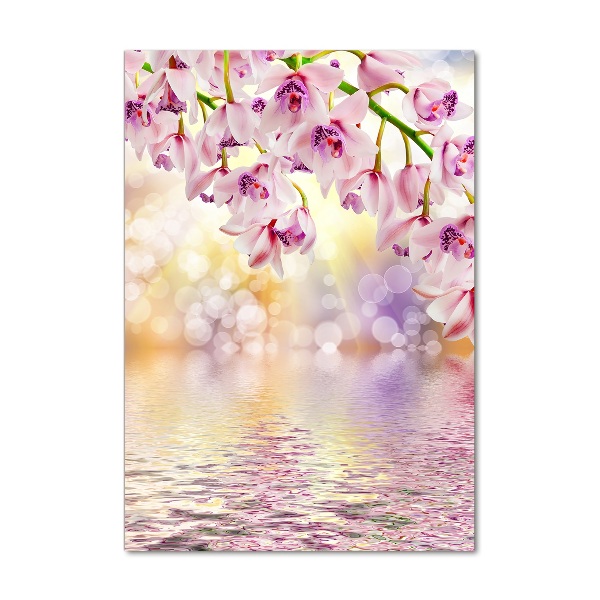 Cuadro de metacrilato vertical Orquídea