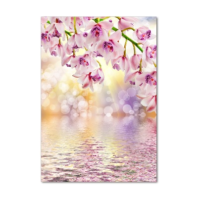 Cuadro de metacrilato vertical Orquídea