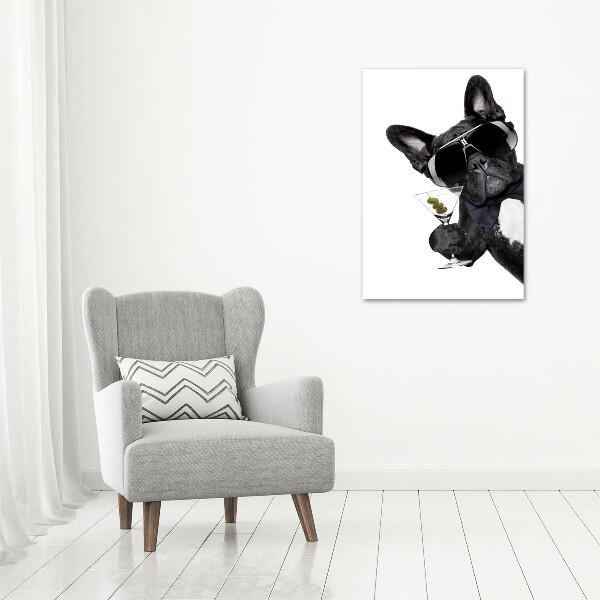 Foto obraz na scianę akrylowy pionowy Piez z martini