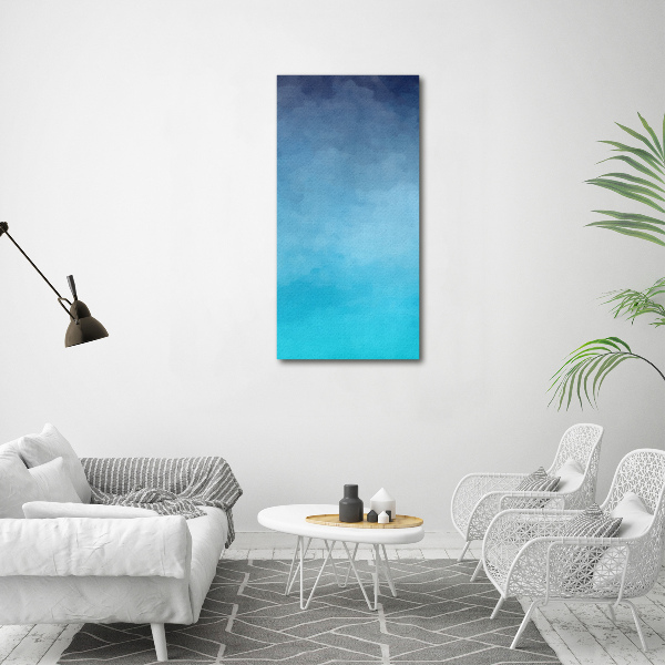 Cuadro decorativo en acrílico brillante vertical Fumar