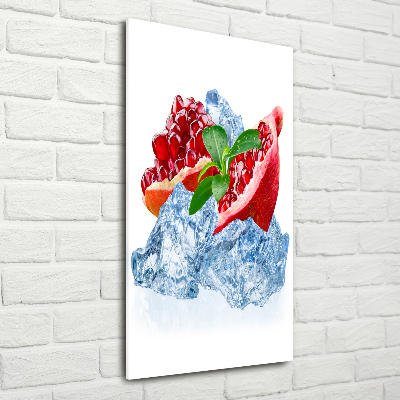 Cuadro de metacrilato moderno efecto cristal vertical Granada