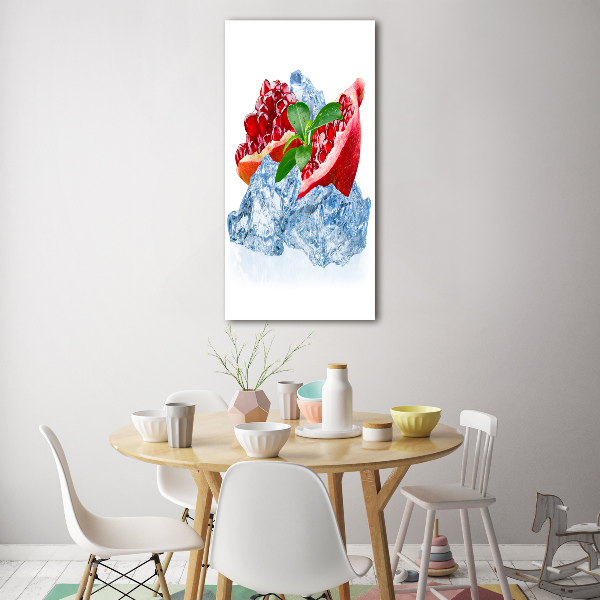 Cuadro de metacrilato moderno efecto cristal vertical Granada