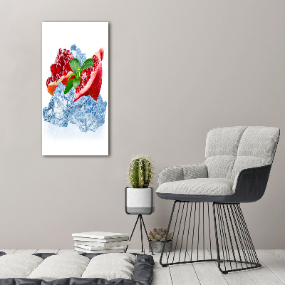 Cuadro de metacrilato moderno efecto cristal vertical Granada