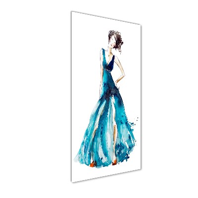 Cuadro de metacrilato vertical Ilustración de moda