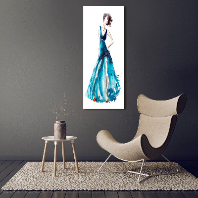 Cuadro de metacrilato vertical Ilustración de moda