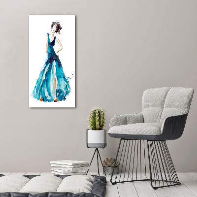 Cuadro de metacrilato vertical Ilustración de moda