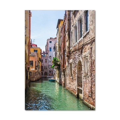 Cuadro decorativo en acrílico brillante vertical Venecia, Italia