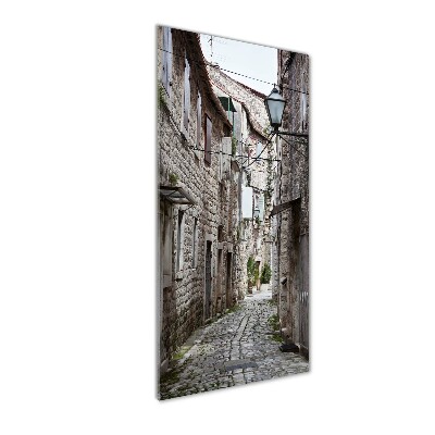 Cuadro de metacrilato vertical Calle Croacia