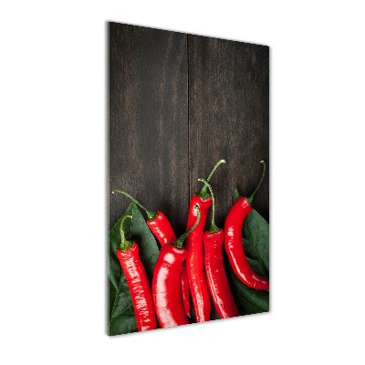 Cuadro de metacrilato vertical chiles