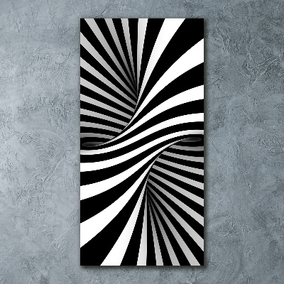 Cuadro de metacrilato vertical Vórtice abstracto