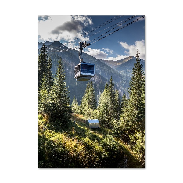 Impresión en metacrilato de alta calidad vertical Montaña rusa