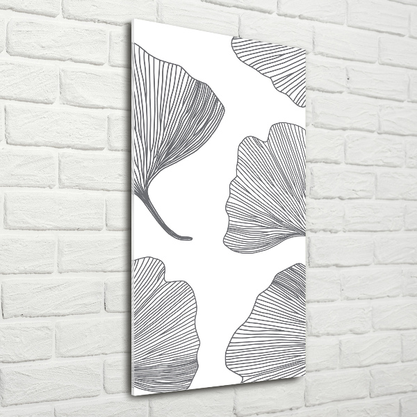 Cuadro de metacrilato vertical Gingko
