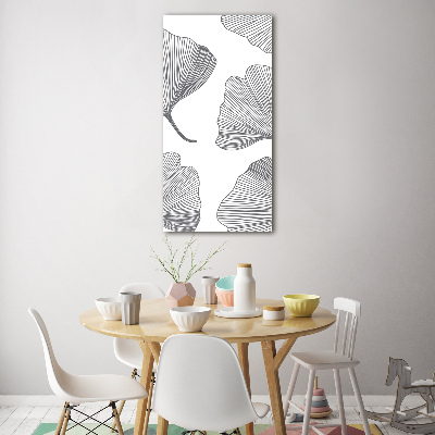 Cuadro de metacrilato vertical Gingko