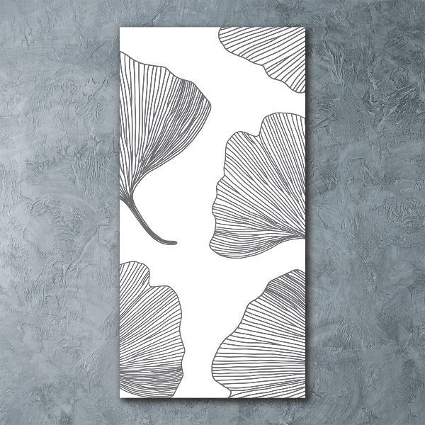 Cuadro de metacrilato vertical Gingko