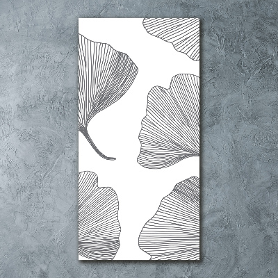 Cuadro de metacrilato vertical Gingko