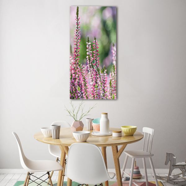 Obraz zdjęcie na scianę pleksi pionowy Wrzos