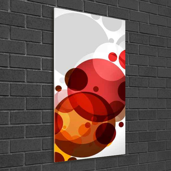 Impresión en metacrilato de alta calidad vertical Abstracción circular