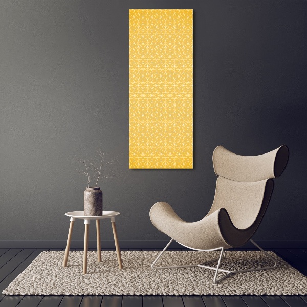 Cuadro de metacrilato moderno efecto cristal vertical Estrellas