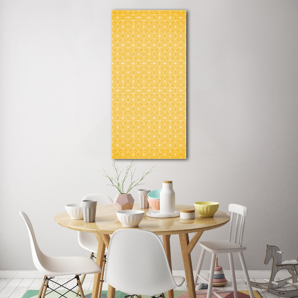 Cuadro de metacrilato moderno efecto cristal vertical Estrellas