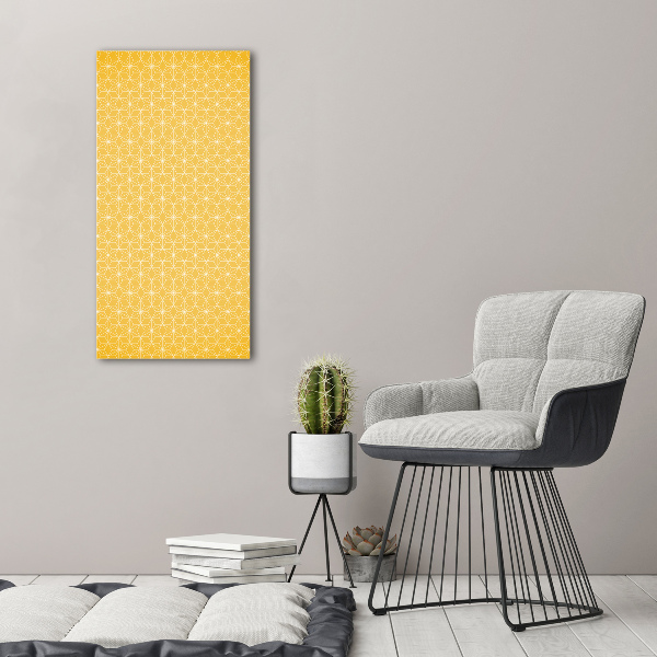 Cuadro de metacrilato moderno efecto cristal vertical Estrellas