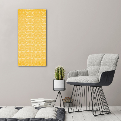 Cuadro de metacrilato moderno efecto cristal vertical Estrellas