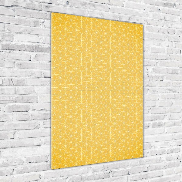 Cuadro de metacrilato moderno efecto cristal vertical Estrellas