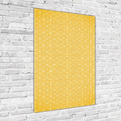 Cuadro de metacrilato moderno efecto cristal vertical Estrellas