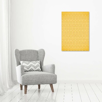 Cuadro de metacrilato moderno efecto cristal vertical Estrellas